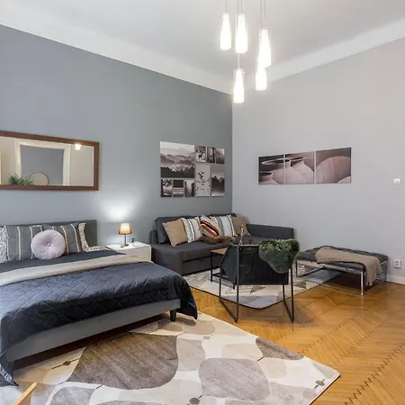 Spacious & Cozy Downtown With Balcony Апартаменты *
